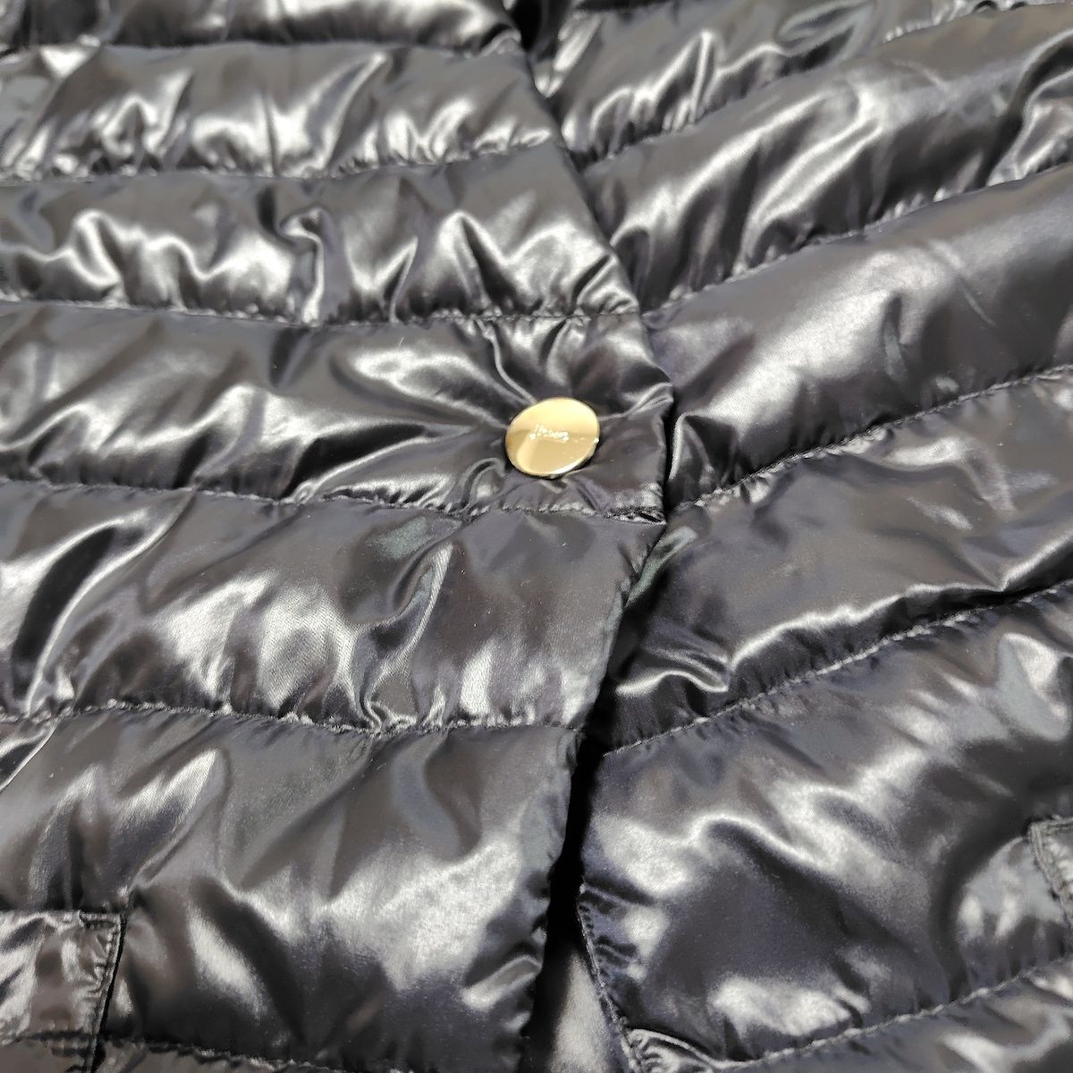 HERNO ヘルノ ダウンベスト サイズ38 S レディース - ダークネイビー ロング丈 冬 WWW_OLIVIERBERNSTEIN_COM