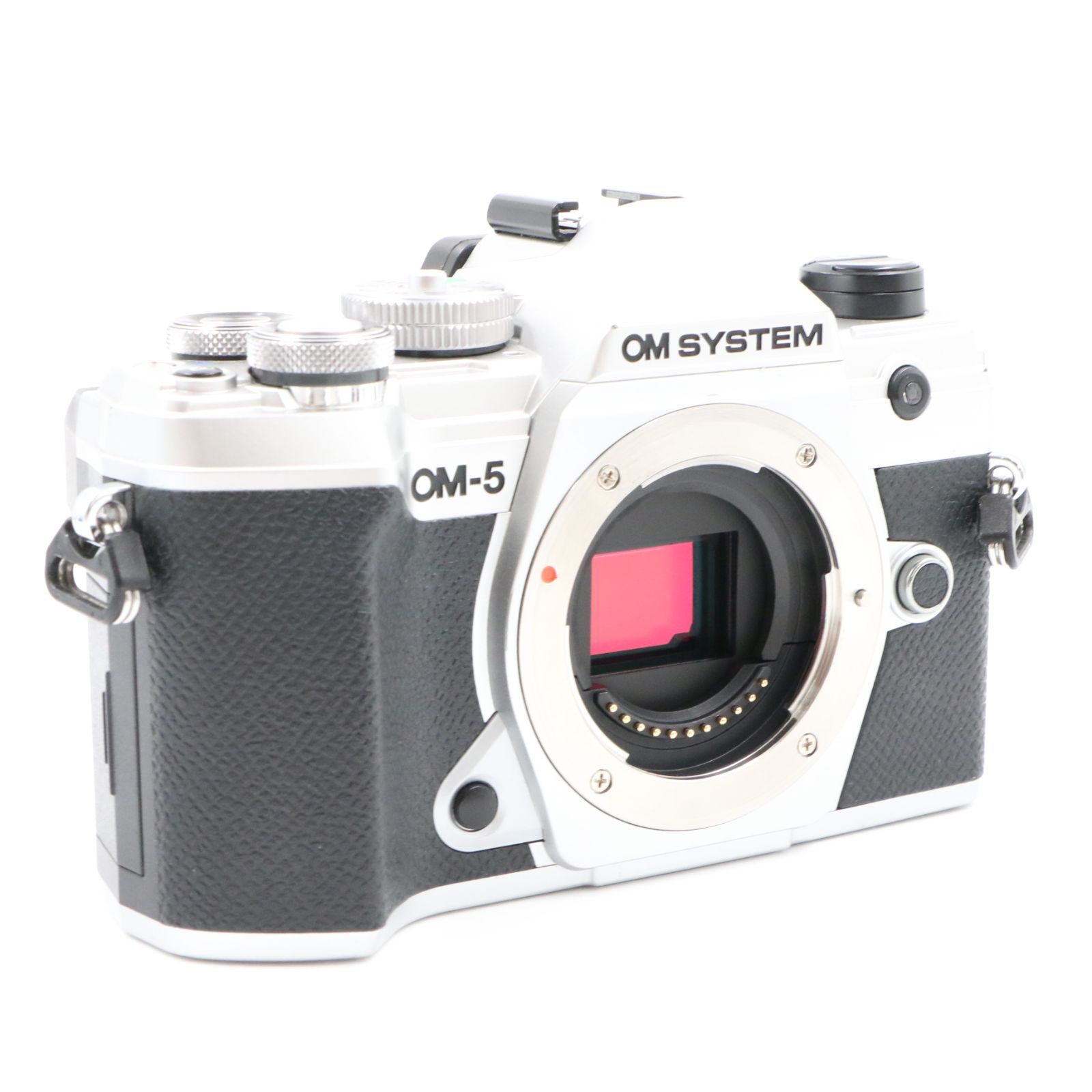 【極上品】OLYMPUS オリンパス OM-5 Silver