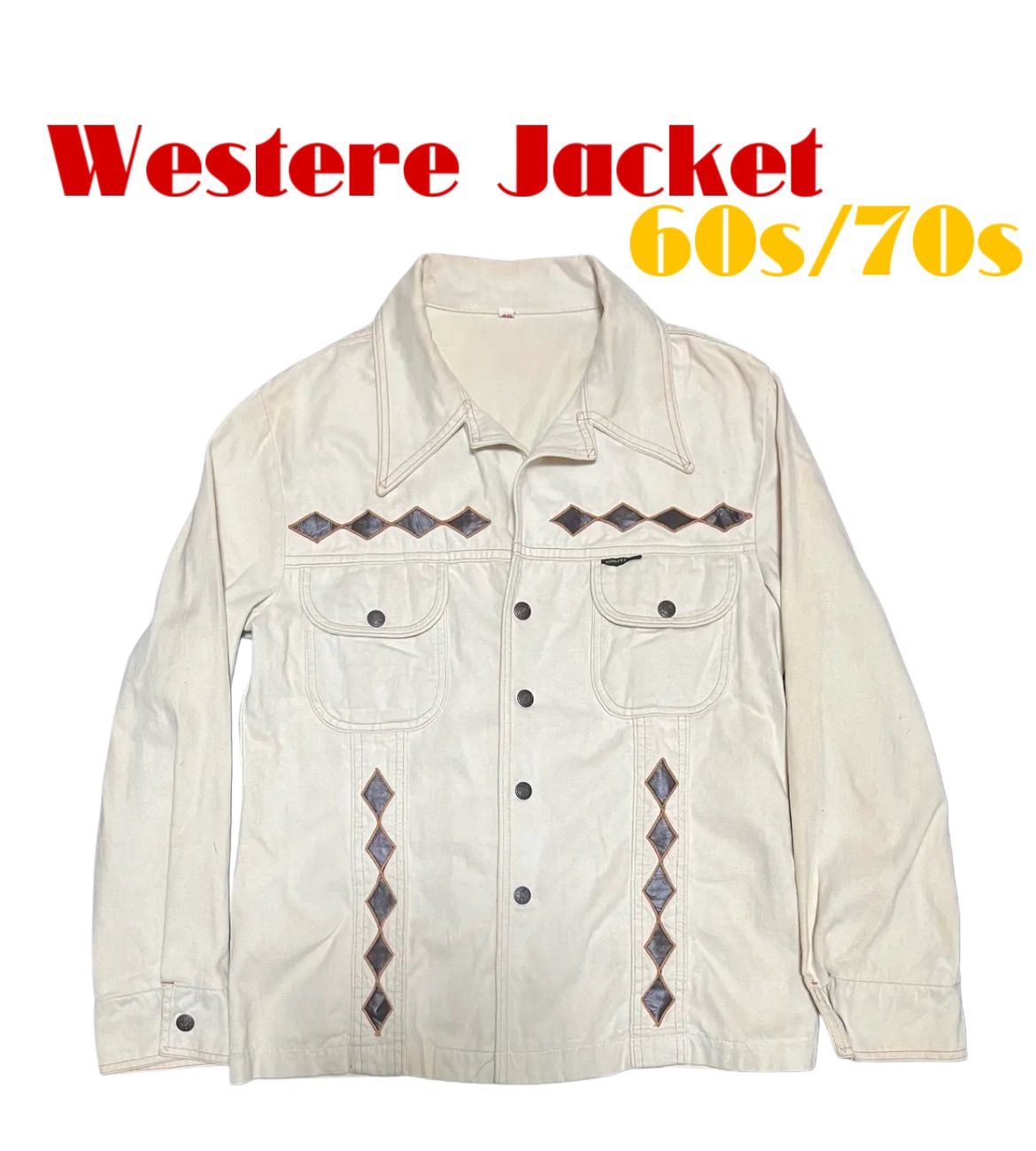 late60s〜70s BRACKEN'S BRICHES ウエスタンジャケット Gジャン