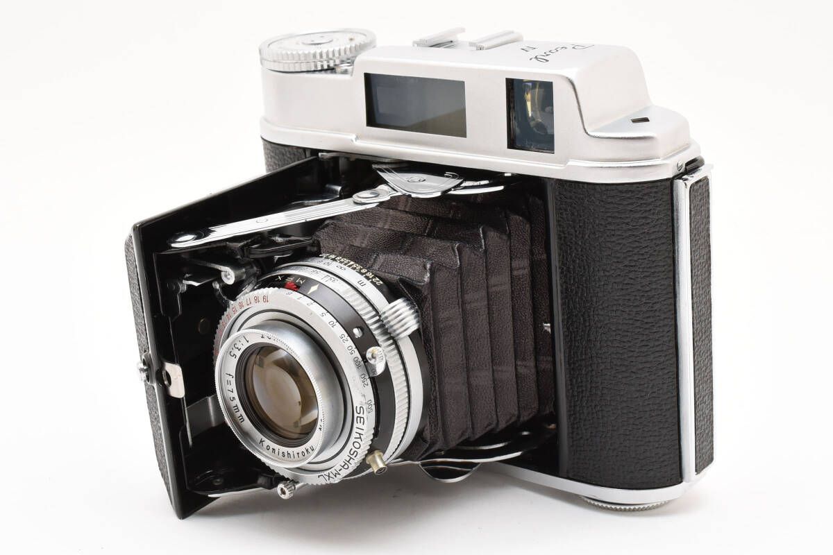 konishiroku コニシロク パール４ ☆希少美品☆ 小西六 Konishiroku Pearl IV / Hexer 75mm F3.5