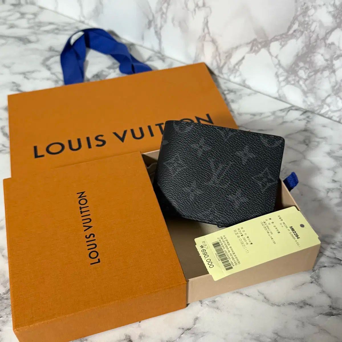 Louis Vuitton エクリプス スレンダー ウォレット 二つ折り財布