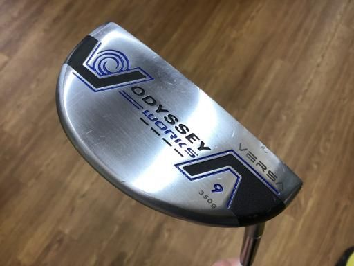 オデッセイ WORKS VERSA 9 33インチ パター PT スチール フレックスその他 メンズ 男性用 右利き 右用 Cランク ゴルフクラブ