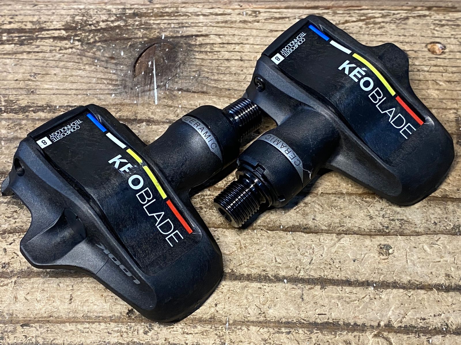 スピードプレイ ビンディングペダル チタンシャフト クリートセット