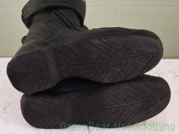  W 958 ドイツ製 Daytona ビンテージ バイクブーツ 黒 レディース 24 cmくらい グローブ バイクウェア 装備