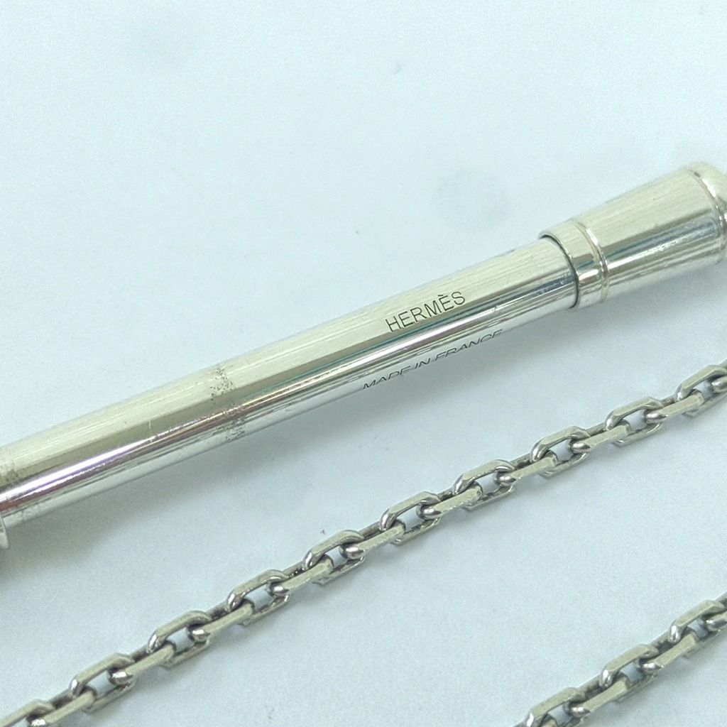 エルメス チェーン付き ボールペン シルバー 925 フランス製