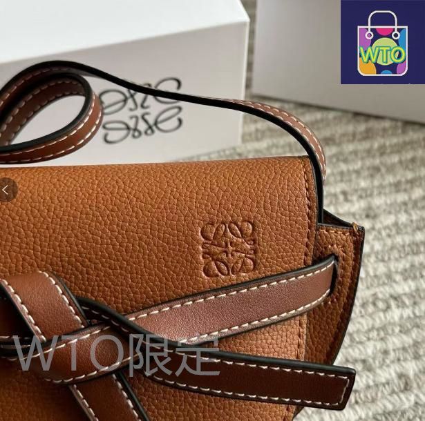 VINTAGE 1点モノ ロエベ ミニ ゲート ショルダー バック 楽天市場】ロエベ LOEWE ゲートミニ ショルダーバッグ バッグ