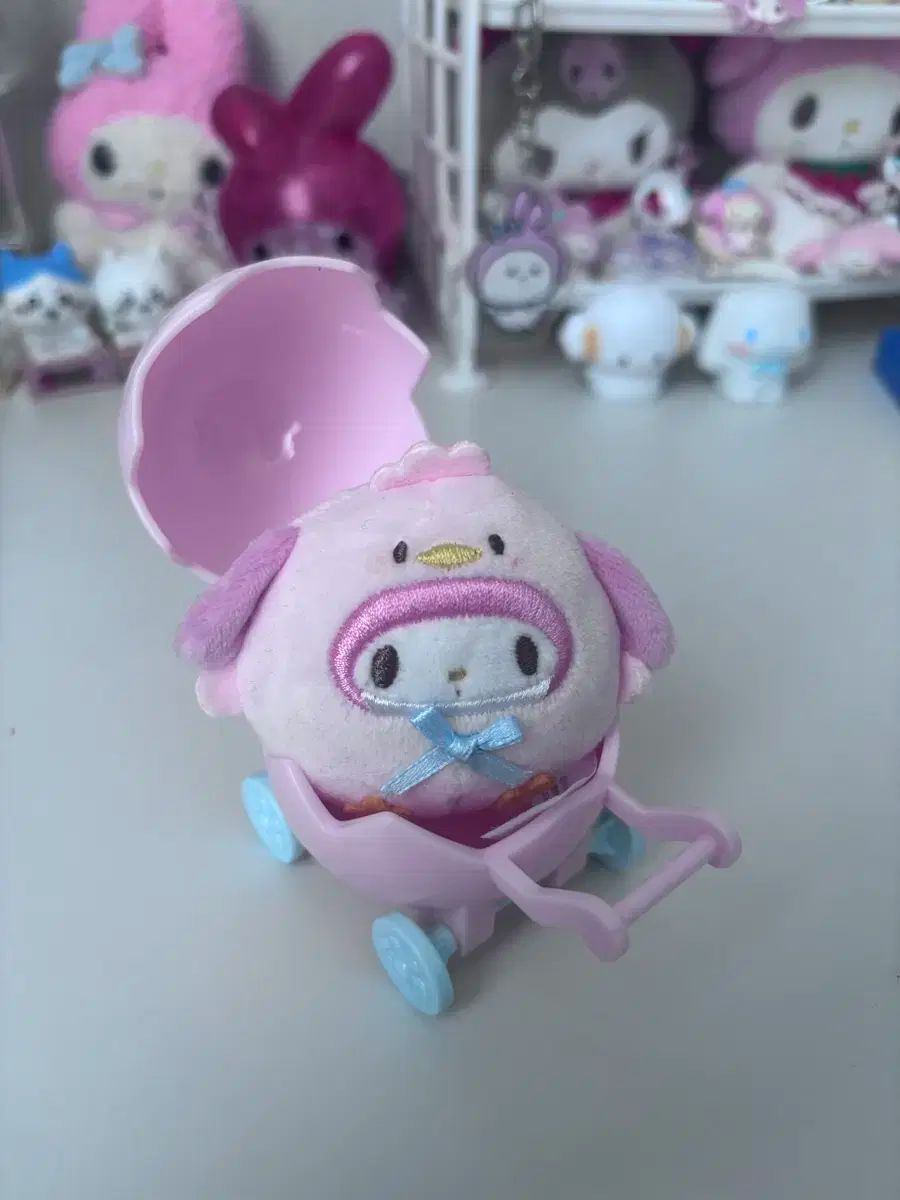 マイメロ イースター ひよこ マスコット マイメロディ イースター ひよこ ベビーカー マスコット 人形