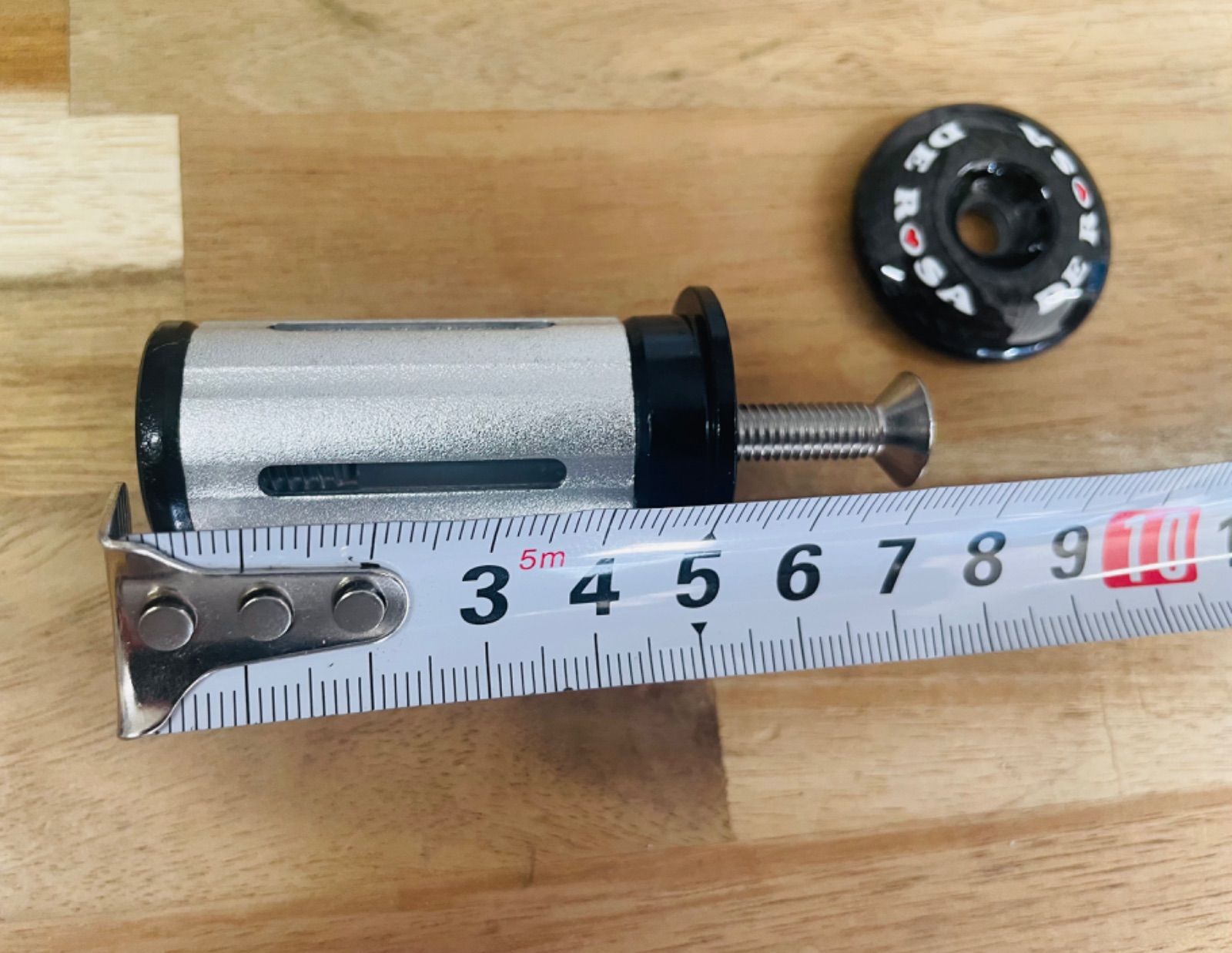 DE ROSA カーボン トップキャップ プレッシャーアンカー セット