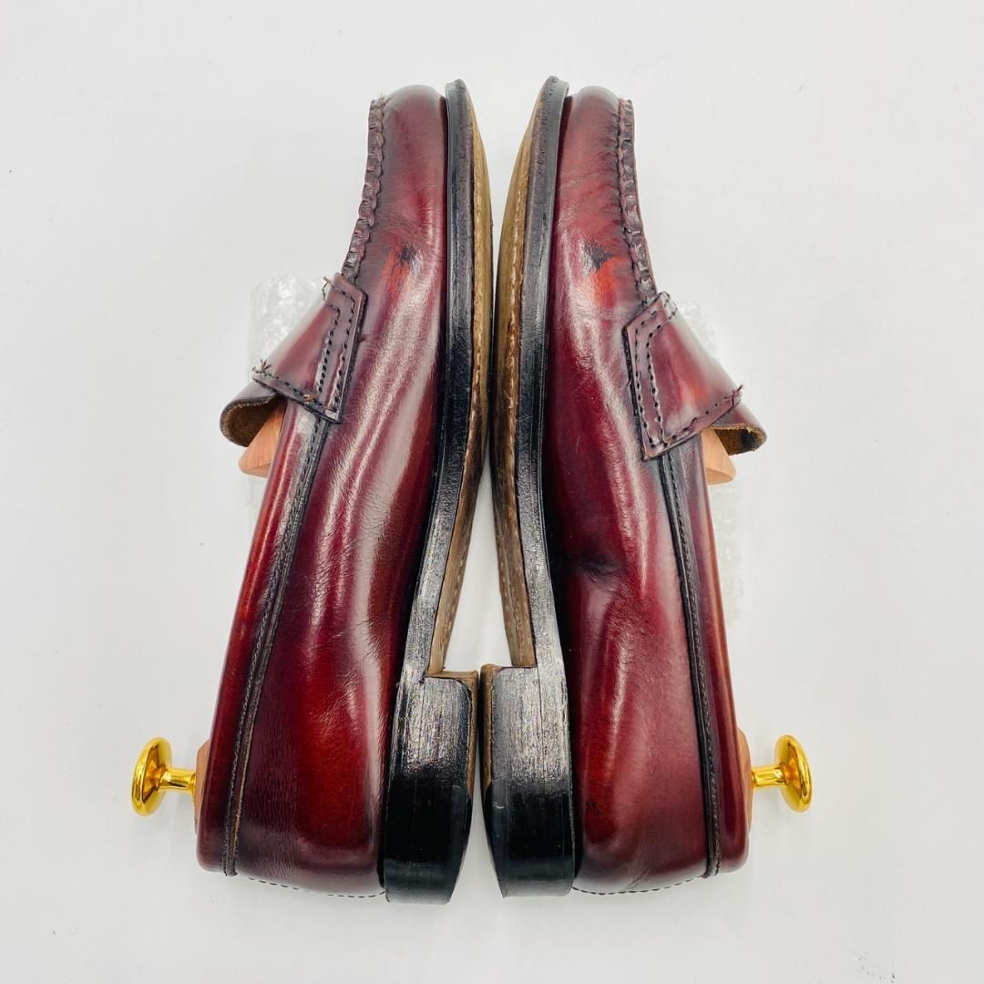 G.H.Bass＆Co.WEEjUNS コインローファー バーガンディ US5 1/2 ジー