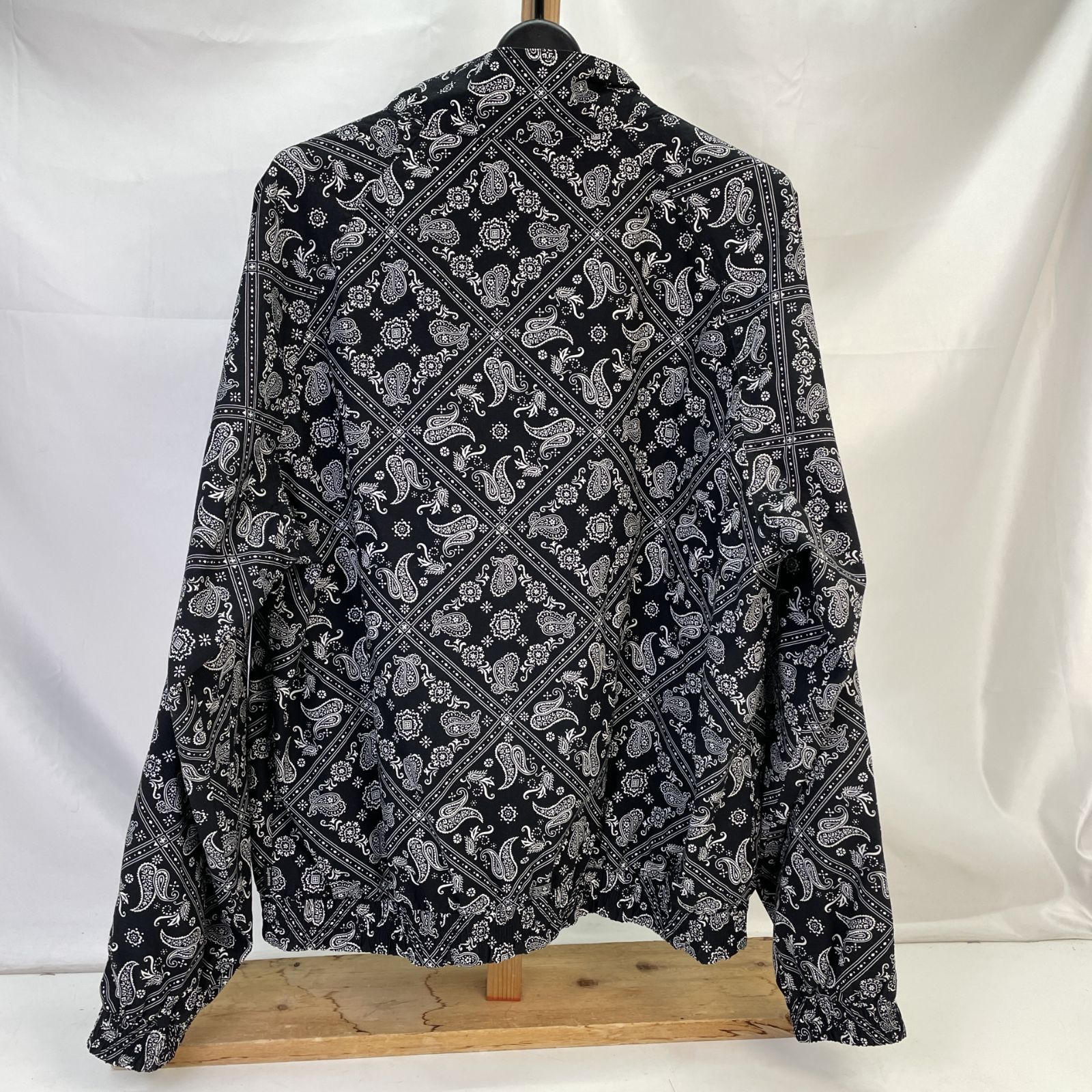 Supreme Bandana Track Jacket シュプリーム 黒M 18SS Supreme Bandana