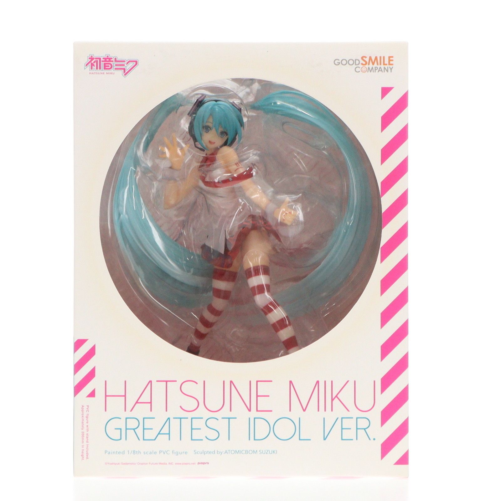 GOOD SMILE COMPANY - 初音ミク グレイテスト・アイドルVer. キャラクター・ボーカル・シリーズ01 初音ミク 1/8 完成品 フィギュア グッドスマイルカンパニー Amazon.co.jp: キャラクター・ボーカル・シリーズ01 初音ミク