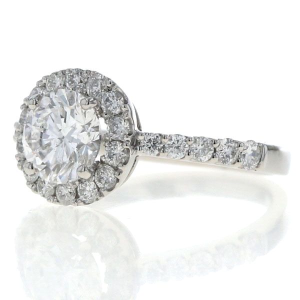 Pt900 プラチナ リング ダイヤモンド 1.001ct/0.50ct Fカラー