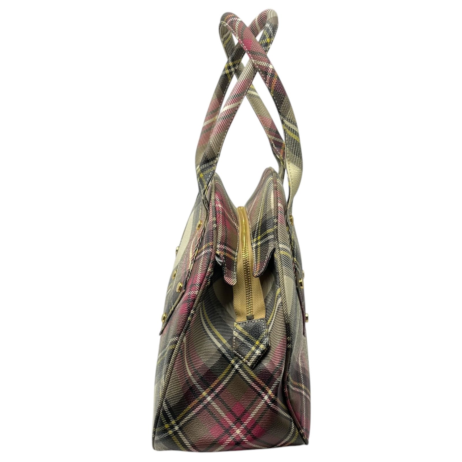 Vivienne Westwood(ヴィヴィアンウエストウッド) Plaid Yasmin Handbag