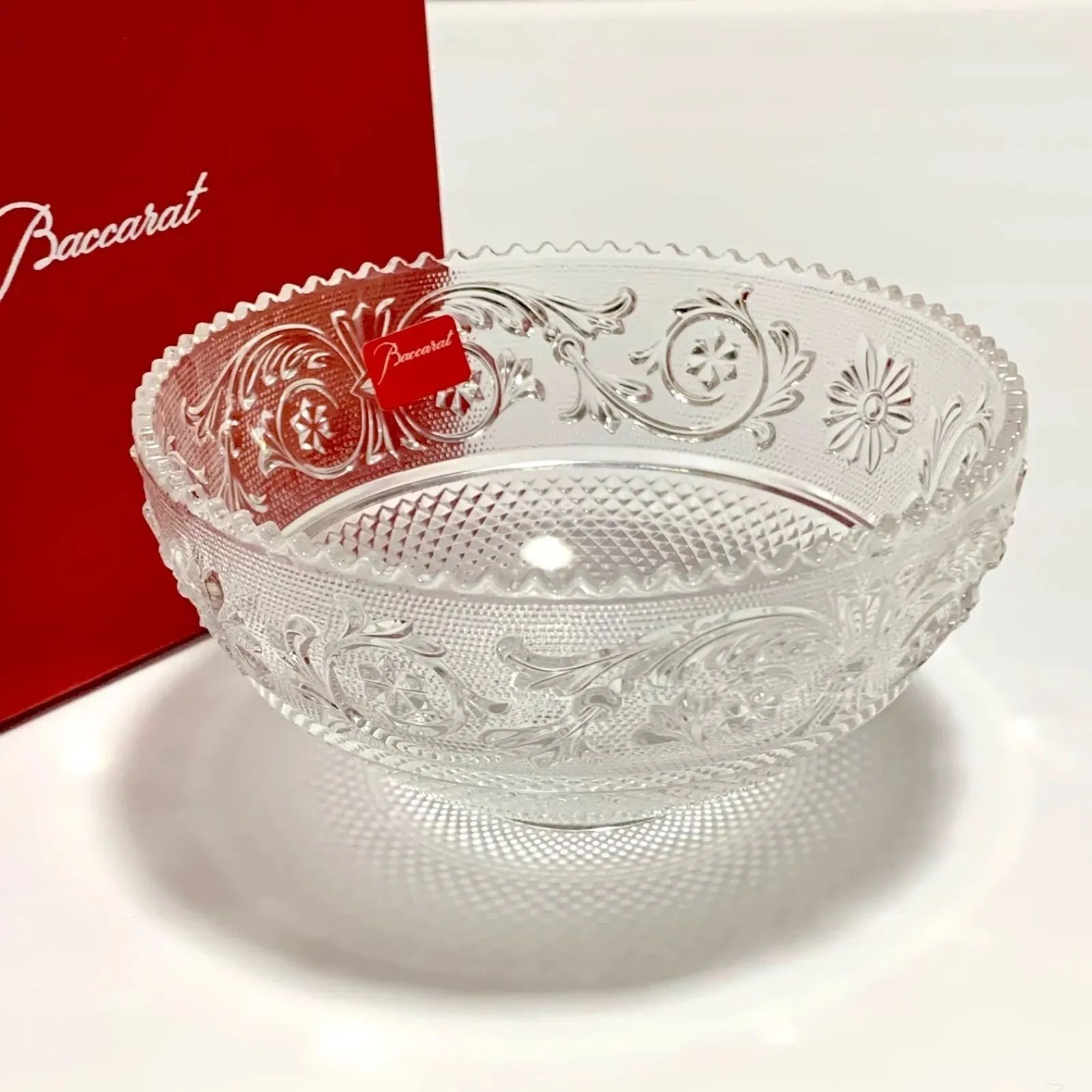 Baccarat バカラ アラベスク ボウル クリスタル クリア 2103573 食器