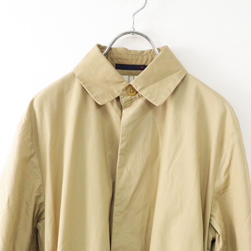 パラスパレス　十日　トウカ　ウールロングコート　ベージュ　スタンドカラーゆったり ウールカシミヤビーバー スタンドカラー コート （その他