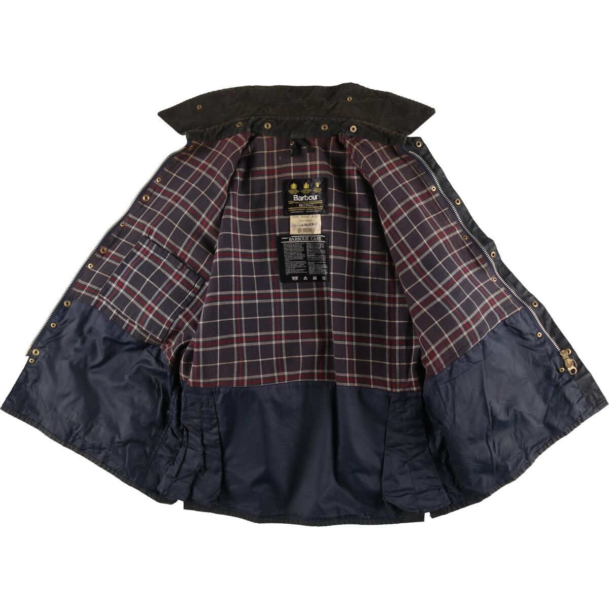 古着 90年代 バブアー Barbour BEDALE ビデイル 旧3ワラント ワックス