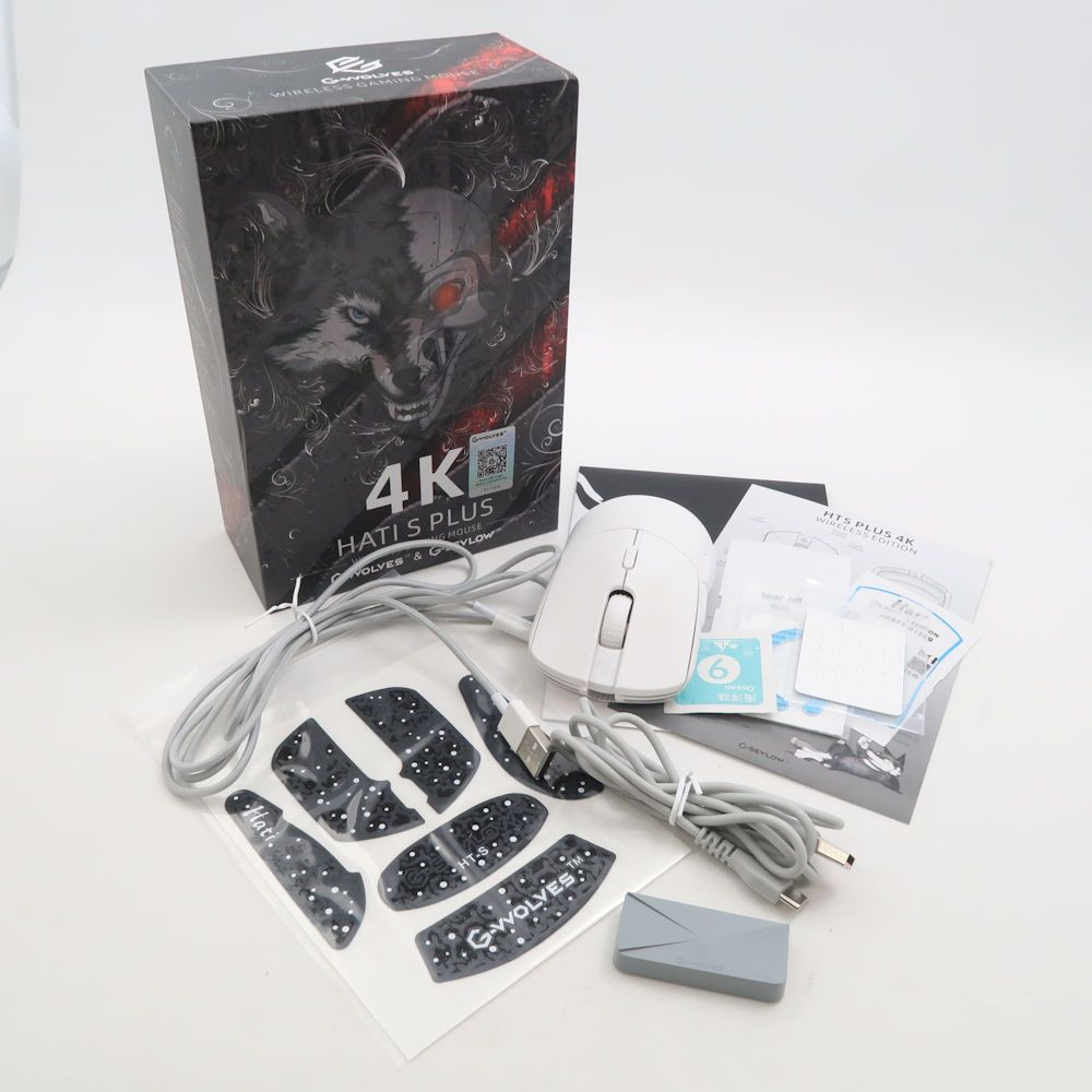 ほぼ未使用】g-wolves 押し返し hts plus 8k white