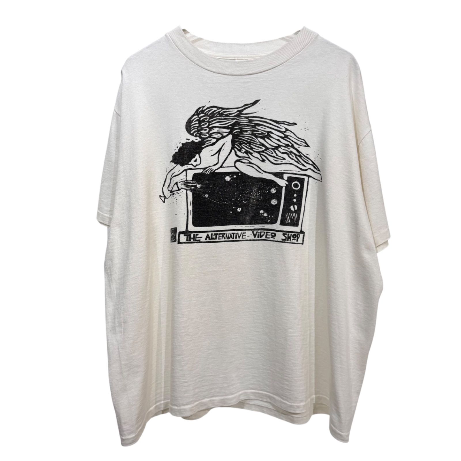 90s THE ALTERNATIVE VIDEO SHOP Print T-Shirt 【L】 90年代