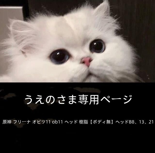 うえのさま専用ページ 原神 フリーナ オビツ11 ヘッド 樹脂【ボディ無 