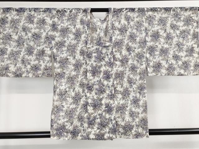 平和屋着物 上 道行コート スリーシーズン 塵除け レース 紗 草花文 DZAA9449kh5