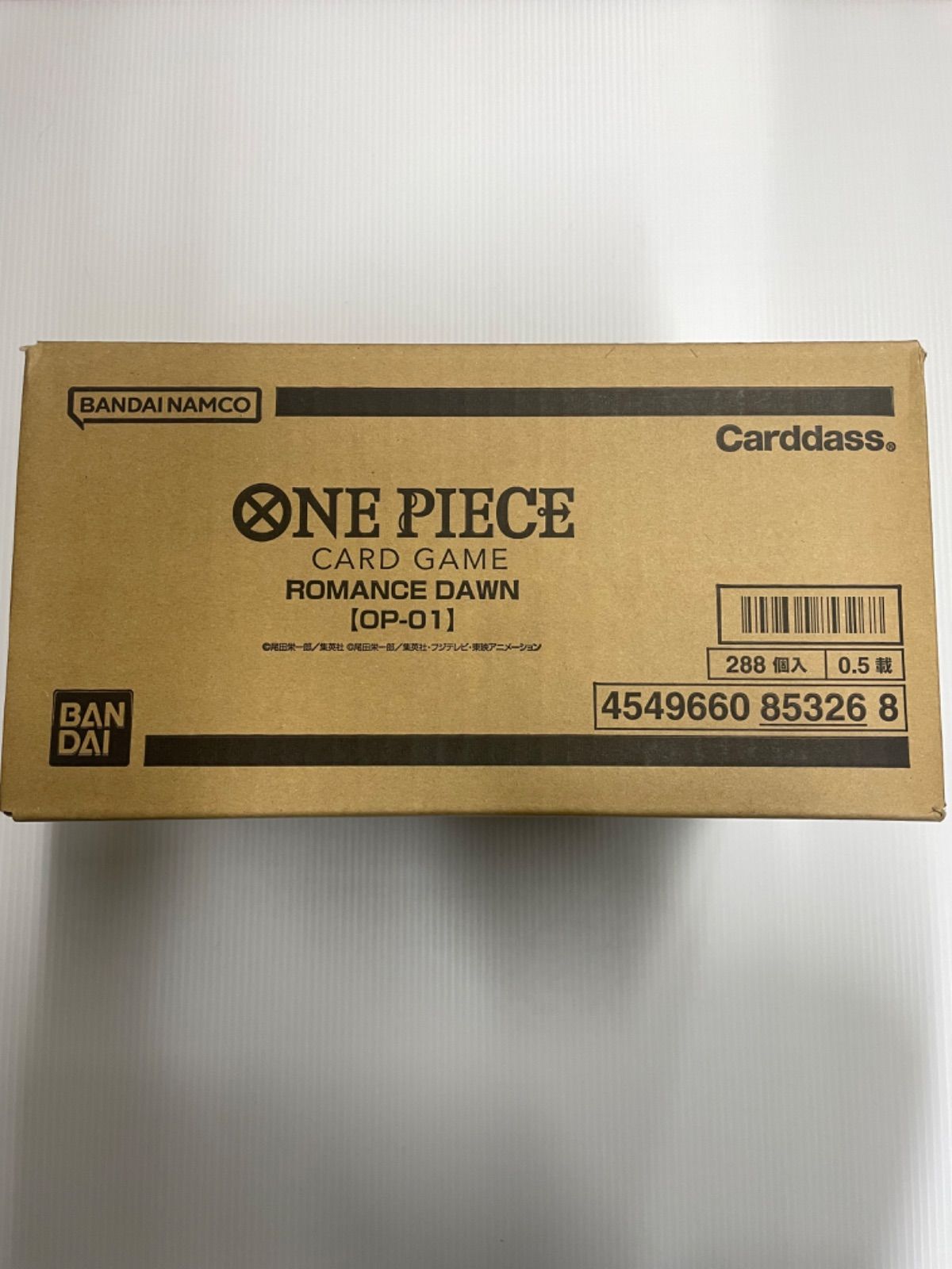 新品未開封】1カートン ワンピース カードゲーム OP-01 ロマンスドーン メルカリShops