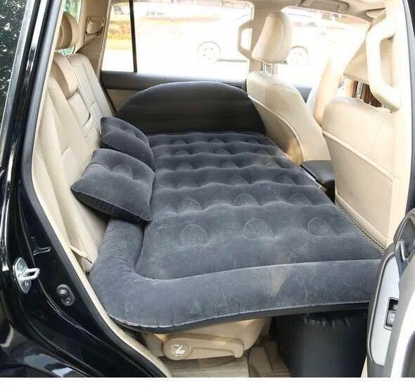 車中泊 エアーベッド 車載電動ポンプ付き SUV MPV 後部座席用マット キャンプ用品 車中泊マット 快適空間 仮眠用 ベッドキット