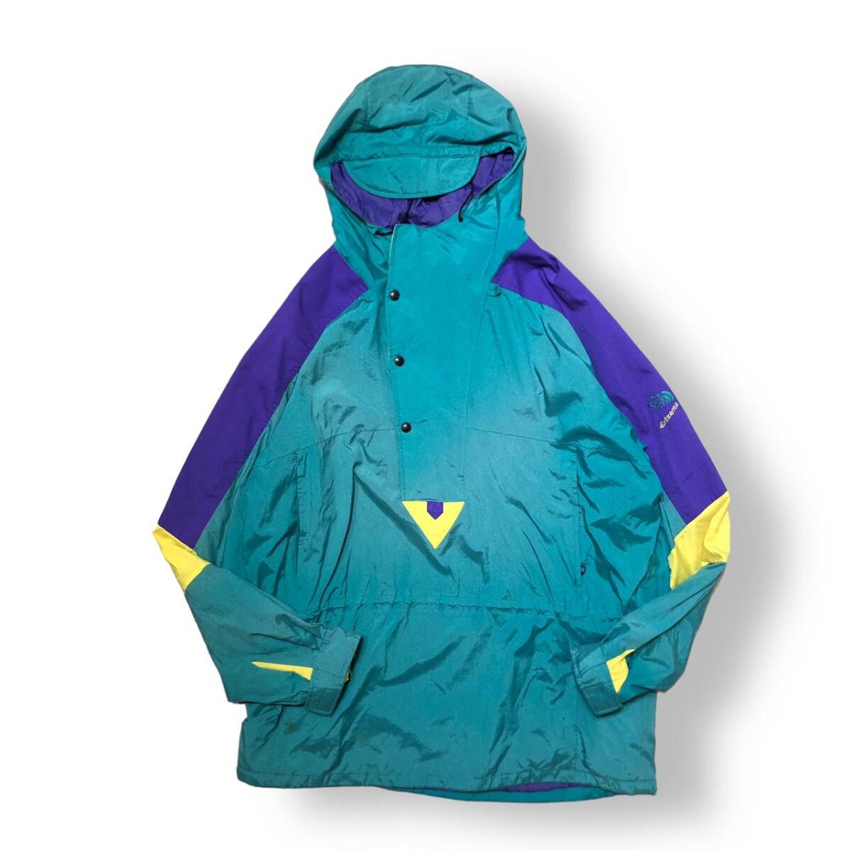 90s THE NORTH FACE extreme フード付きナイロンジャケット 90s THE NORTH FACE extreme フード付きナイロンジャケット