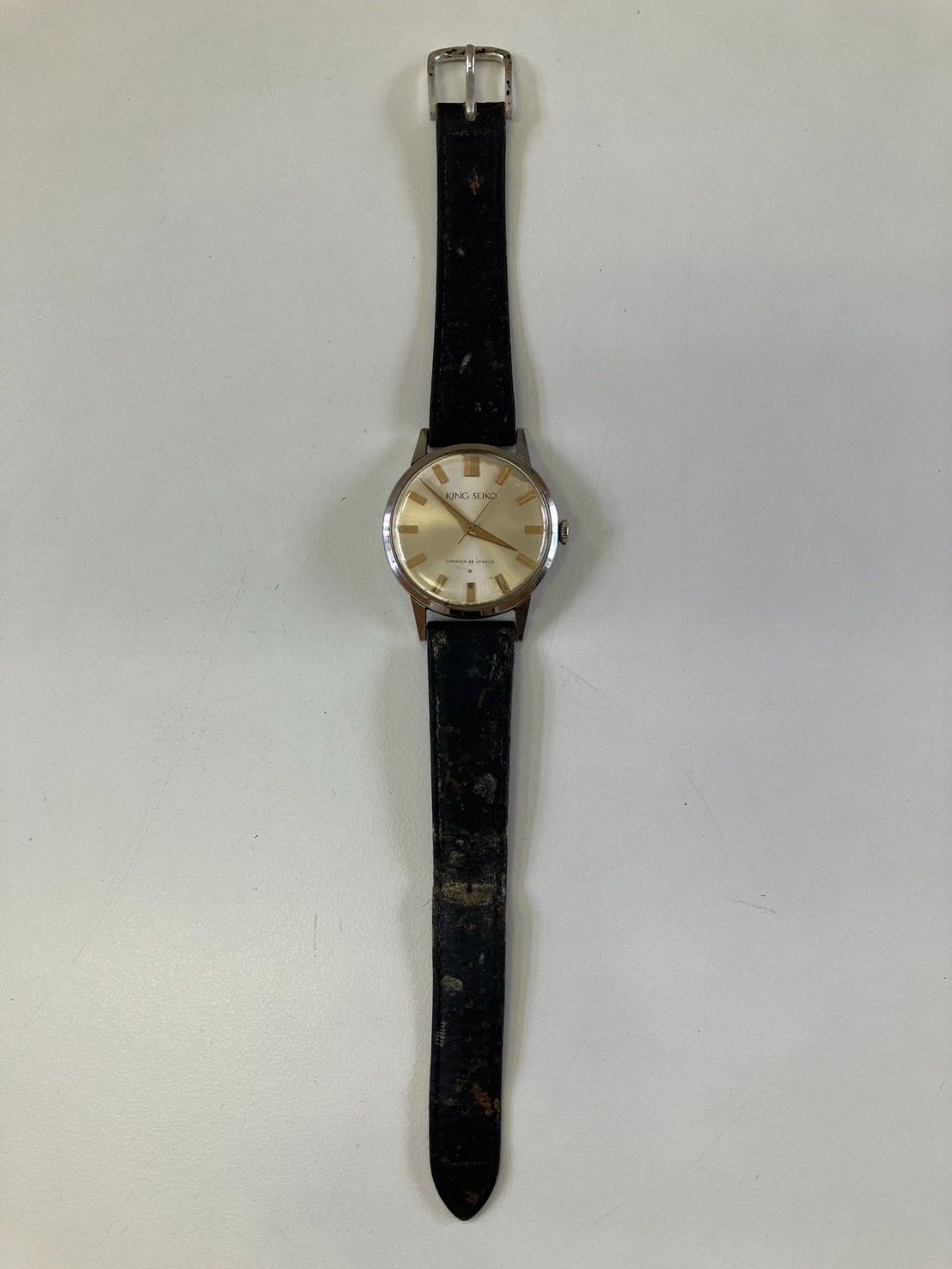 KING SEIKO キングセイコー 腕時計 手巻き J14030N ヴィンテージウォッチ 25JEWELS 動作未 現状品