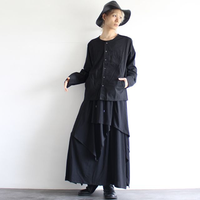 カットオフ×ワッシャー加工ノー シャツ