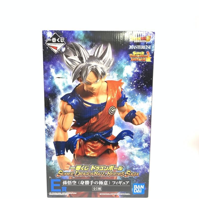 【中古】未開封･箱穴有))E賞 孫悟空(身勝手の極意) フィギュア MASTERLISE ｢一番くじ ドラゴンボール SUPER DRAGONBALL HEROES SAGA｣[18][240018382675] 中古】未開封・箱穴有))E賞 孫悟空(身勝手の極意) フィギュア