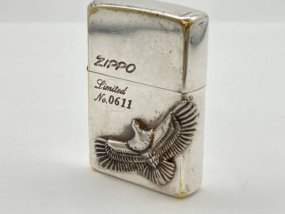 ジッポライター 使用済み 1999年 Limited NO0611 シルバー