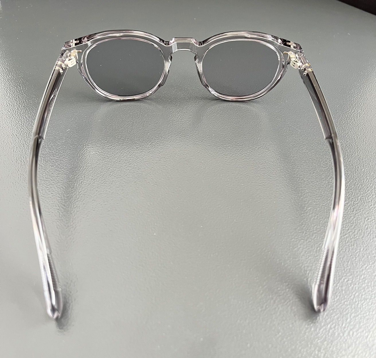 新品 ヴィンテージクリア ボストン サングラス ウェリントン 眼鏡 