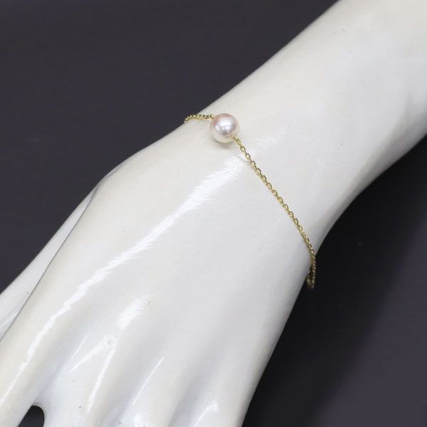 ミキモト アコヤ真珠 ブレスレット 4.5-5.0mm SILVER 現行 MIKIMOTO ミキモト あこや真珠 ブレスレット – Mico宝飾店