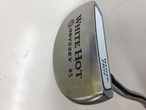 オデッセイ WHITE HOT 5 34インチ パター PT スチール フレックスその他 メンズ 男性用 右利き 右用 Cランク ゴルフクラブ