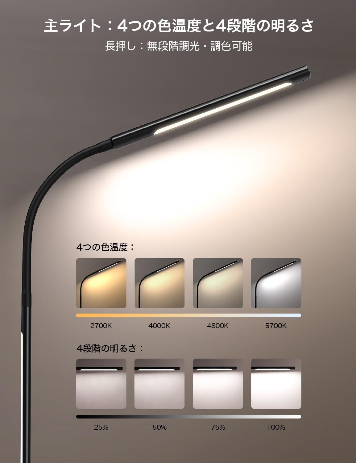 数量限定】BeaNet フロアライト LED 【無線リモコン・ダブル光源