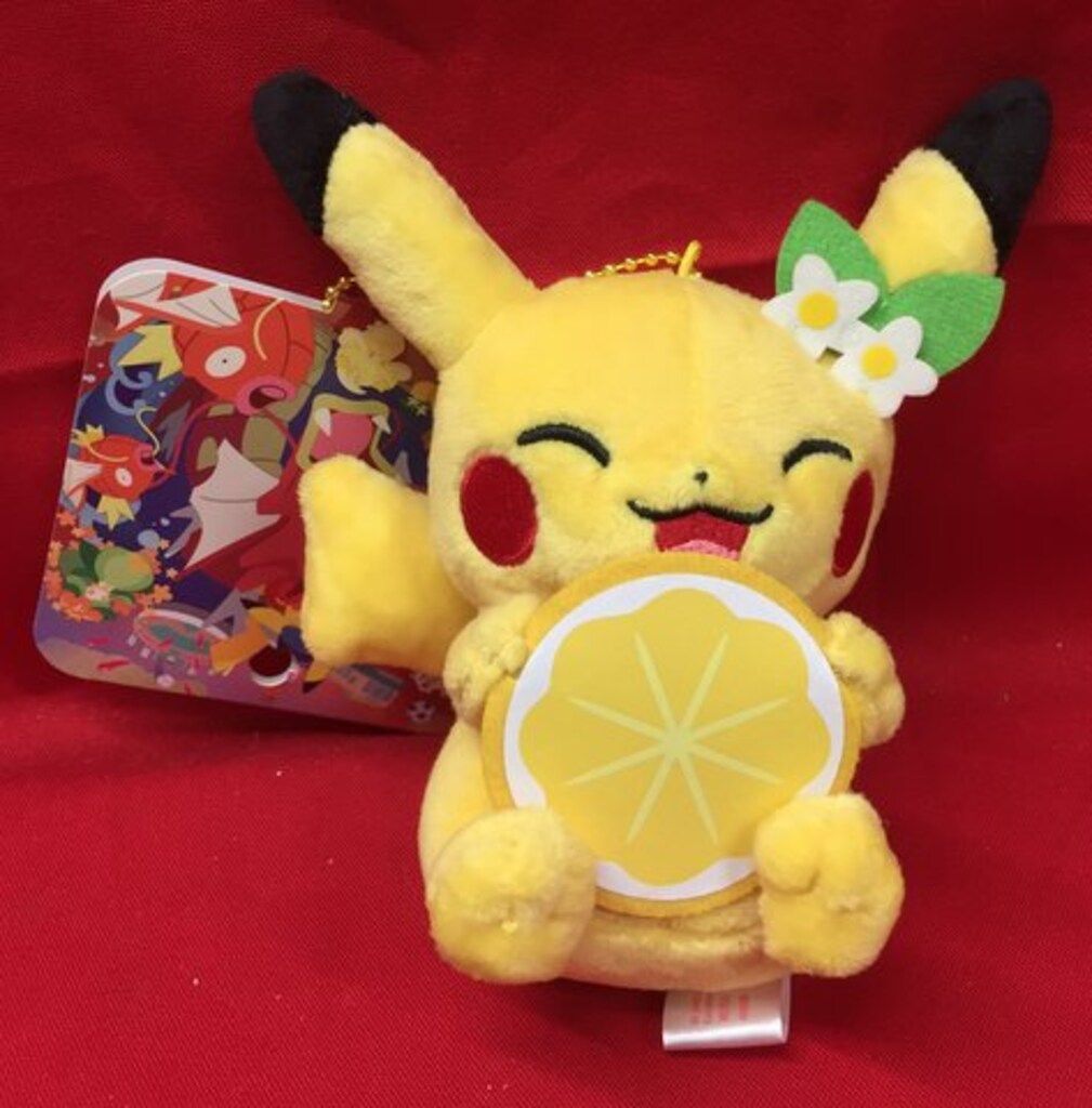ポケセン　ヒロシマ　ピカチュウ　マスコット　ぬいぐるみ　レモン　もみじまんじゅう ポケモンセンターヒロシマ マスコット ピカチュウ もみじ