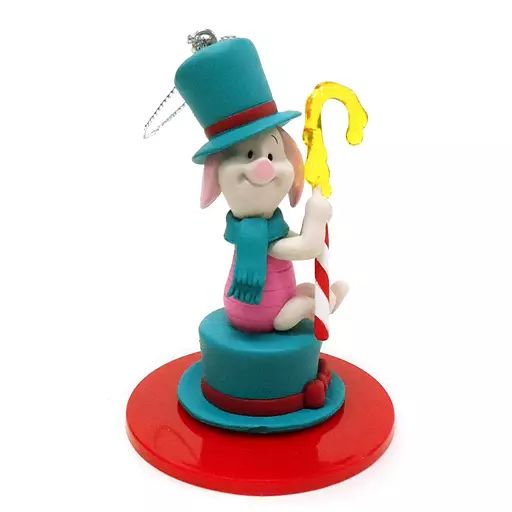 中古】置物・装飾品 ピグレット オーナメント 「Happyくじ ディズニー