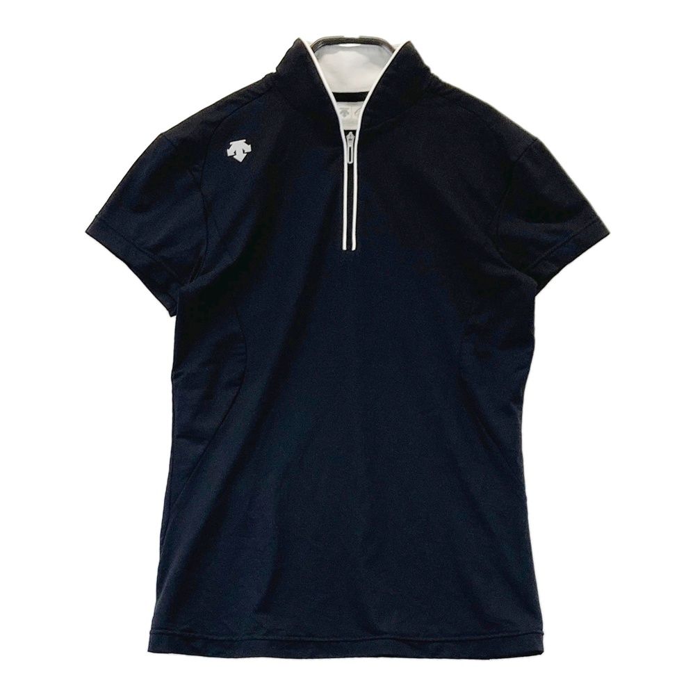 【新品未使用】デサントゴルフ ハーフジップトップス M サイズ:M DESCENTE GOLF デサントゴルフ ハーフジップ 半袖T