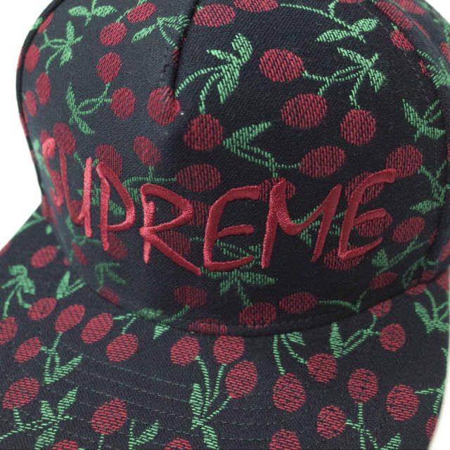 新品 SUPREME シュプリーム 23SS Cherries 5-panel Cap