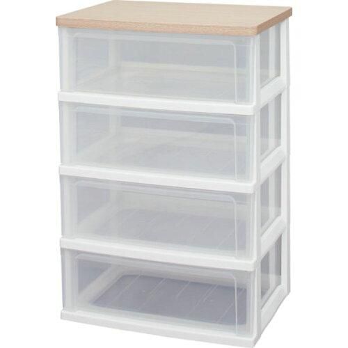 5営業日で発送 IRISOHYAMA アイリスオーヤマ ウッドトップチェストWTW-544フレンチオーク