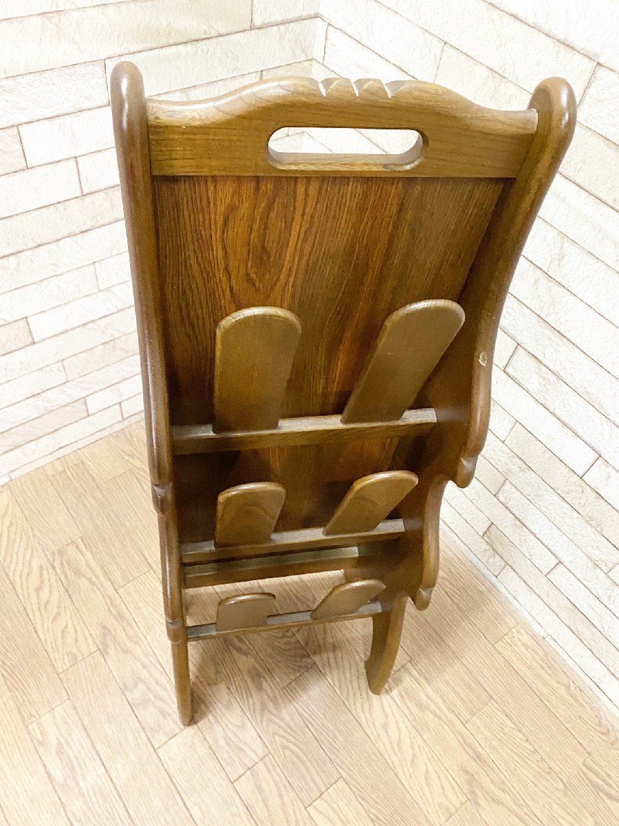 カリモク　karimoku スリッパラック　シューズラック　玄関収納 COLONIAL（カリモク家具） カリモク スリッパラック 木製
