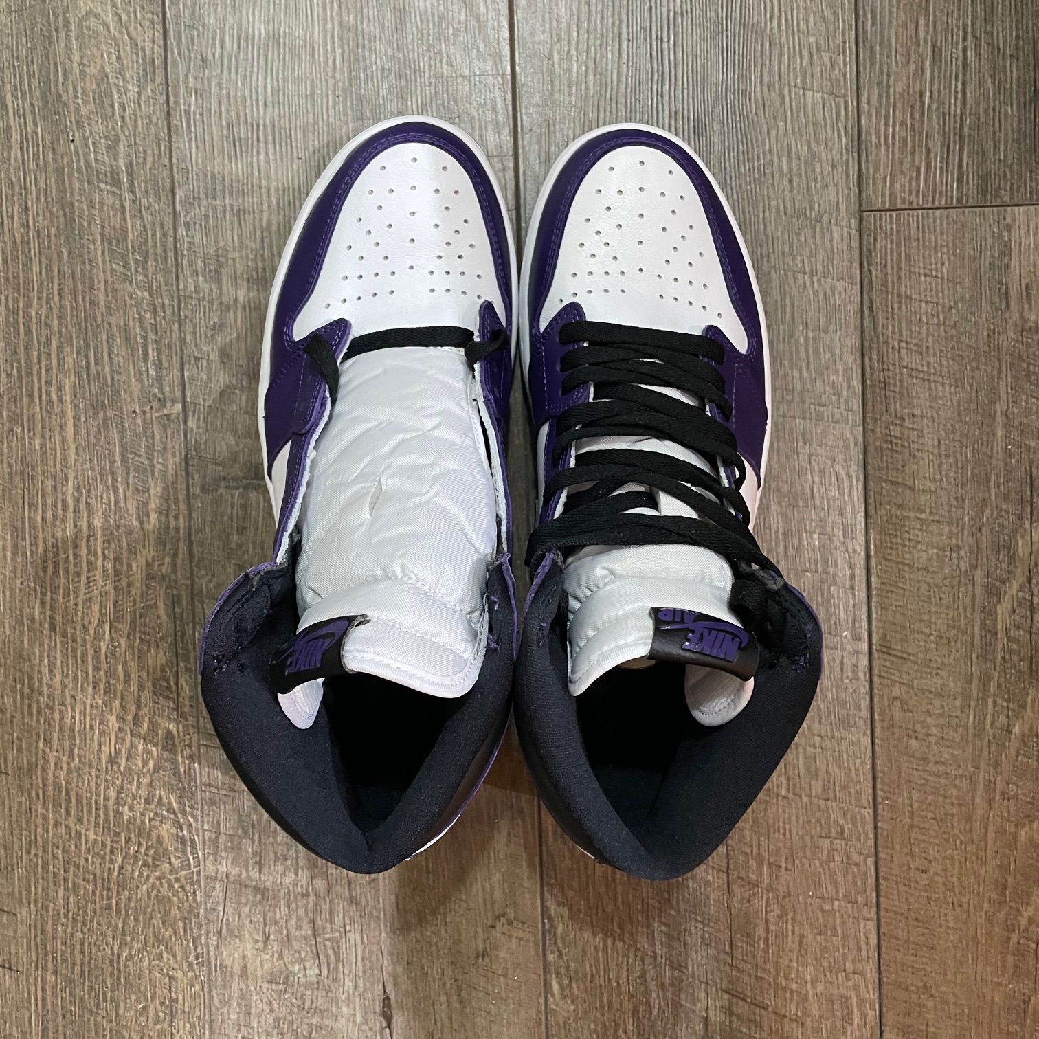 AIR JORDAN 1 28cm court purple 限定アクセス 定価スタート ナイキ 