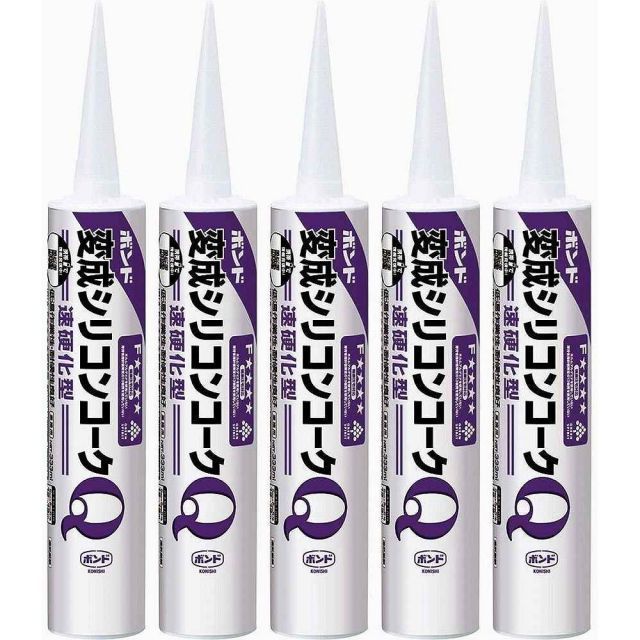 コニシ ボンド変成シリコンコークＱ ステン ３３３ｍｌ 5個セット
