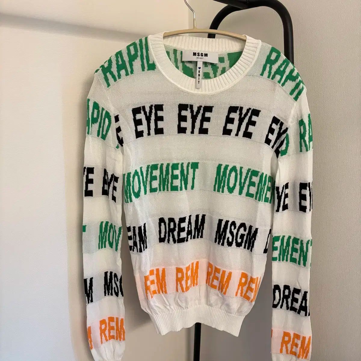 MSGM 夏 リネン ニット