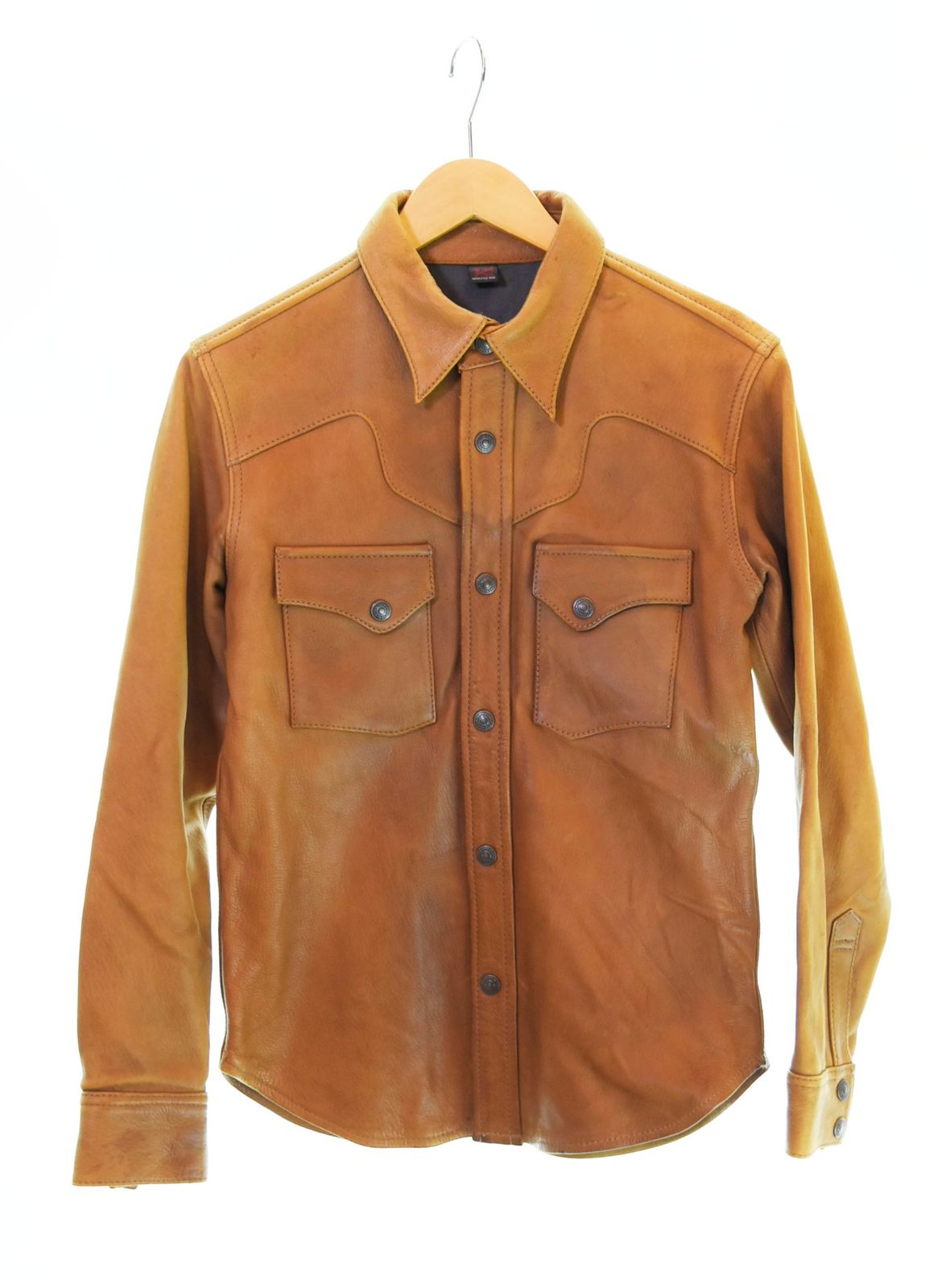 ザフラットヘッド THE FLAT HEAD DEERSKIN SHIRT ディアスキン シャツ