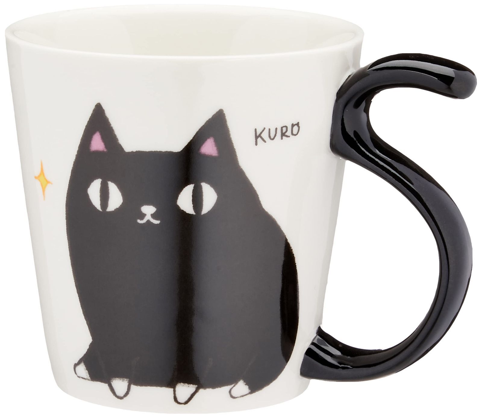 猫3兄弟 しっぽマグカップ kuro 13008 - メルカリ