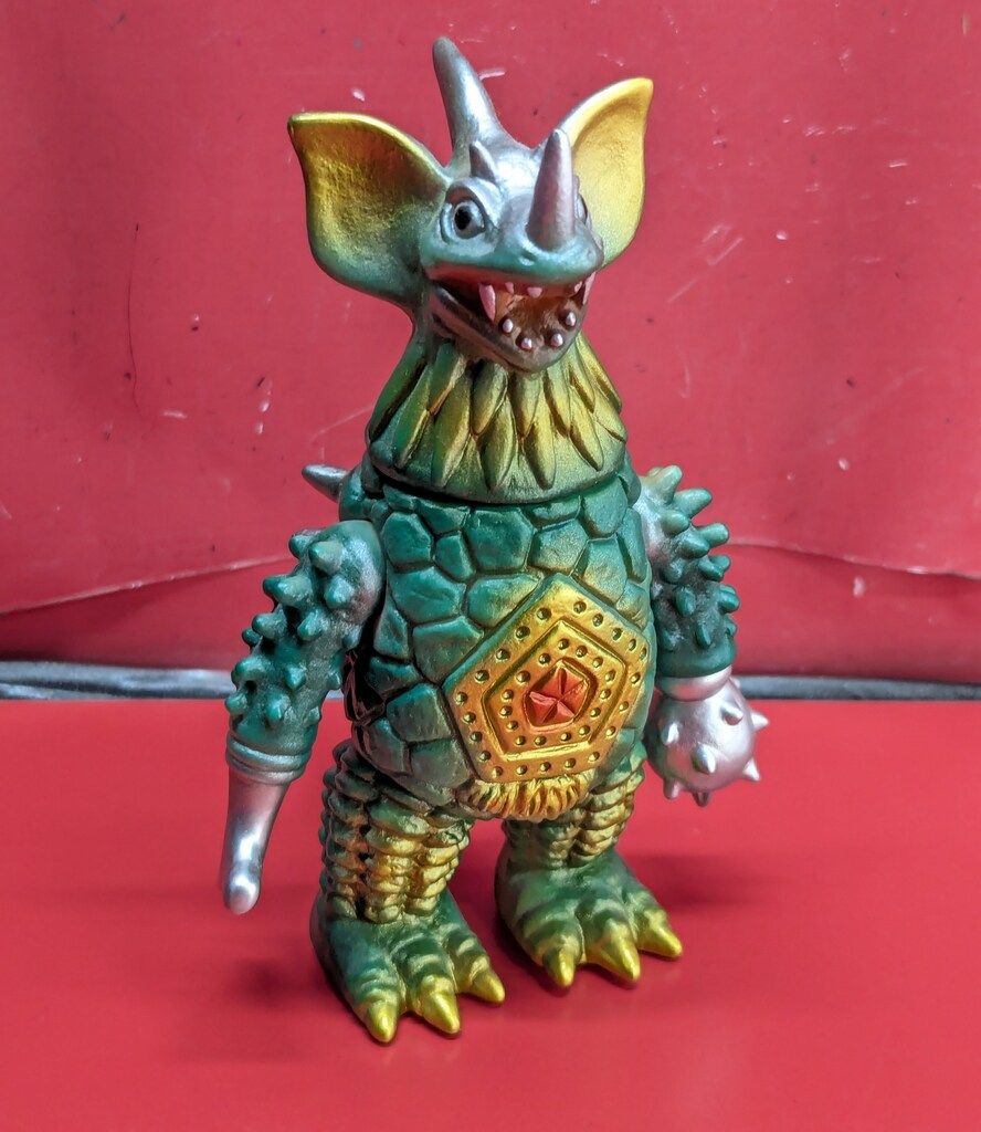 ブルマァク ブルマァクの怪獣シリーズ リトルタイラント 新造形 グリーン BM744