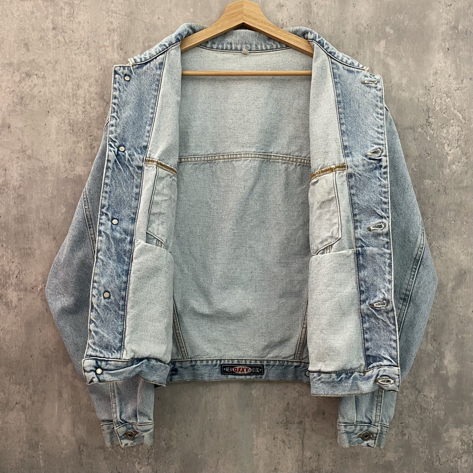 00s vintage 古着 ビンテージ デニムジャケット OXXY Gジャン