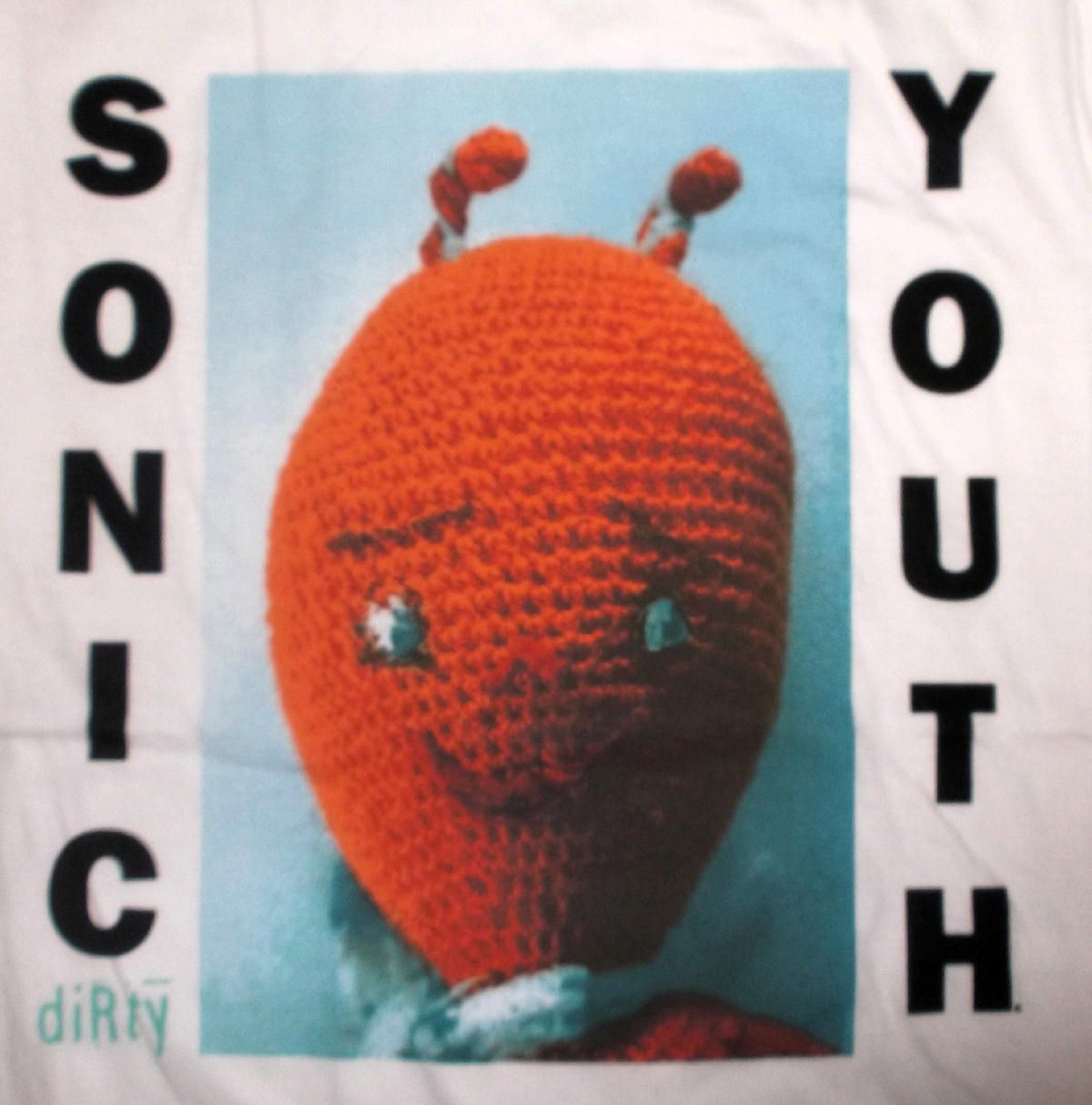 ソニック ユース Tシャツ Sonic Youth DIRTY 正規品 白 ロックTシャツ