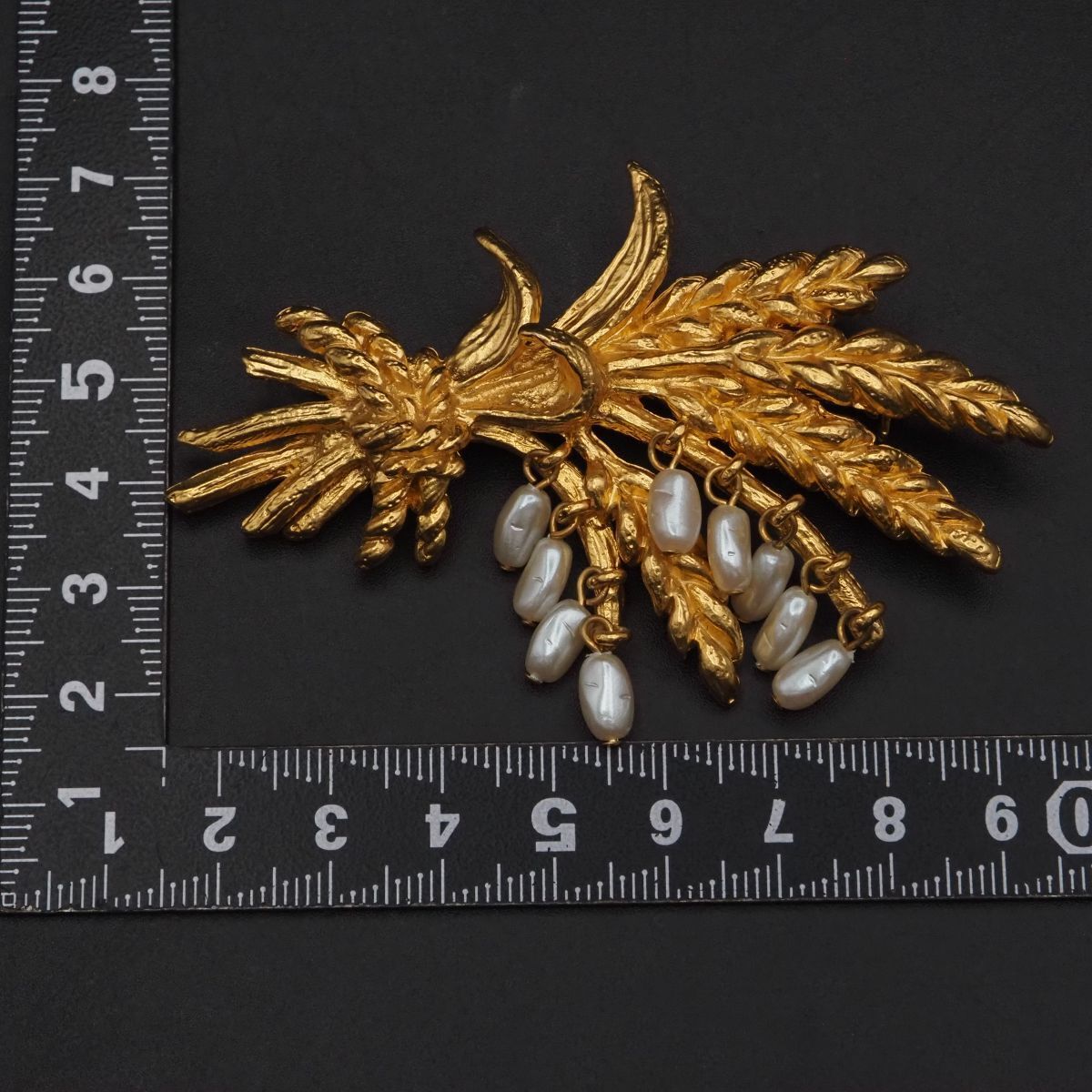 フェイクパール ゴールド